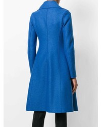 blauer Mantel von Harris Wharf London