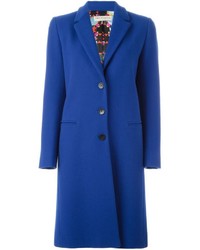 blauer Mantel von Emilio Pucci