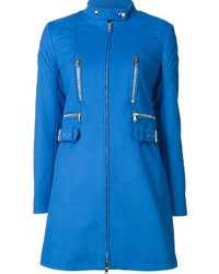 blauer Mantel von Moschino