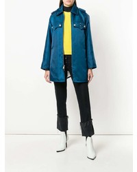 blauer Mantel von Calvin Klein 205W39nyc