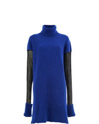 blauer Oversize Pullover von Maison Margiela