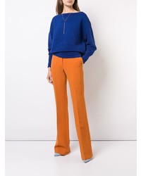 blauer Oversize Pullover von Victoria Victoria Beckham