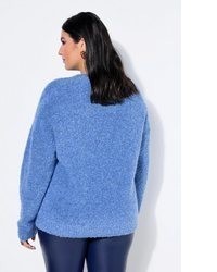 blauer Oversize Pullover von Studio Untold