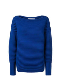 blauer Oversize Pullover von Victoria Victoria Beckham