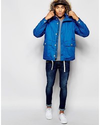 blauer Parka von NATIVE YOUTH