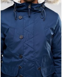 blauer Parka von Bellfield