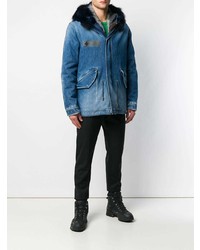 blauer Parka von Mr & Mrs Italy