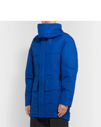 blauer Parka von Balenciaga