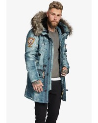 blauer Parka von khujo