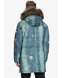 blauer Parka von khujo