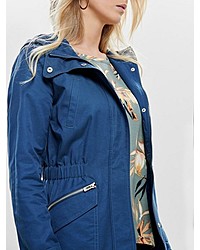 blauer Parka von Only