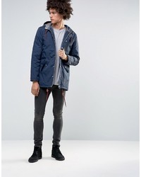 blauer Parka von Minimum