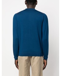 blauer Polo Pullover von PS Paul Smith