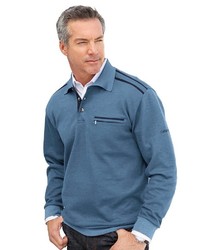blauer Polo Pullover von CATAMARAN