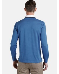 blauer Polo Pullover von Charles Colby