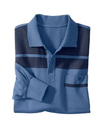 blauer Polo Pullover von CLASSIC BASICS