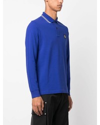 blauer Polo Pullover von Stone Island