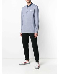 blauer Polo Pullover von BOSS HUGO BOSS