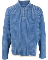 blauer Polo Pullover von Jacquemus