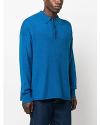 blauer Polo Pullover von COMMAS