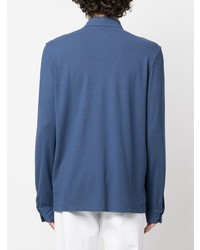 blauer Polo Pullover von Altea
