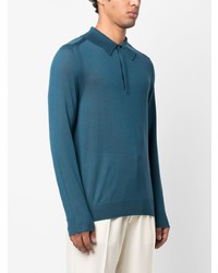 blauer Polo Pullover von Paul Smith