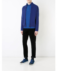 blauer Polo Pullover von Kent & Curwen