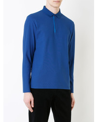 blauer Polo Pullover von Kent & Curwen