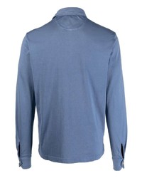 blauer Polo Pullover von Fedeli
