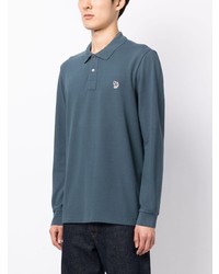 blauer Polo Pullover von PS Paul Smith