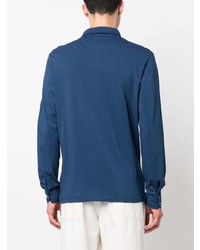 blauer Polo Pullover von Mp Massimo Piombo