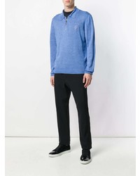 blauer Polo Pullover von Billionaire