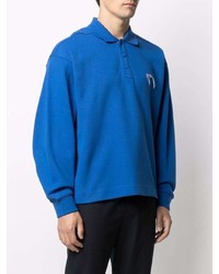 blauer Polo Pullover von Ader Error