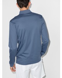 blauer Polo Pullover von BOSS