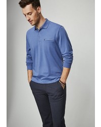 blauer Polo Pullover von Pierre Cardin