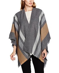 blauer Poncho von Brax