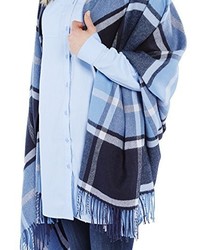 blauer Poncho von Colorado Denim