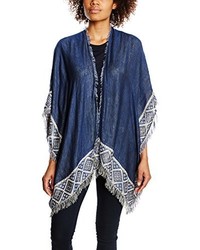 blauer Poncho von edc by Esprit