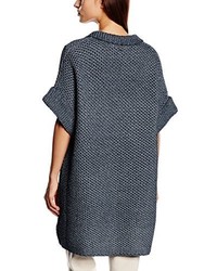 blauer Poncho von Pedro del Hierro