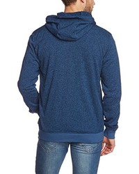 blauer Pullover mit einem Kapuze von adidas