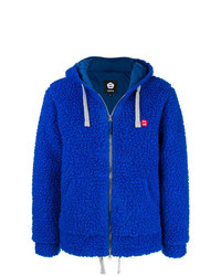 blauer Pullover mit einem Kapuze von Aspesi