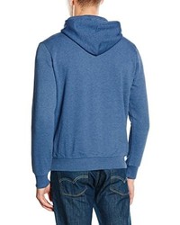 blauer Pullover mit einem Kapuze von Brave Soul