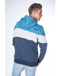 blauer Pullover mit einem Kapuze von CNSRD