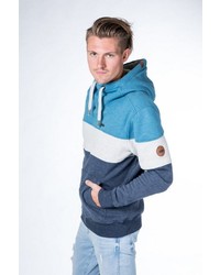 blauer Pullover mit einem Kapuze von CNSRD