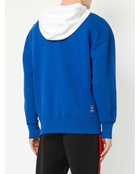 blauer Pullover mit einem Kapuze von Puma