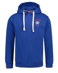 blauer Pullover mit einem Kapuze von Eight2Nine