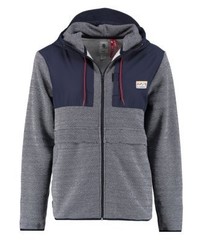 blauer Pullover mit einem Kapuze von Element