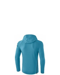 blauer Pullover mit einem Kapuze von erima