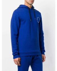 blauer Pullover mit einem Kapuze von Études