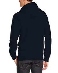 blauer Pullover mit einem Kapuze von Helly Hansen